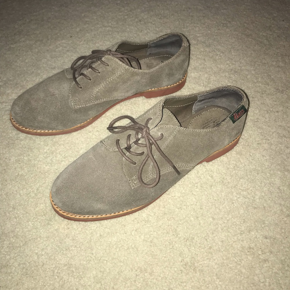 suede oxfords
